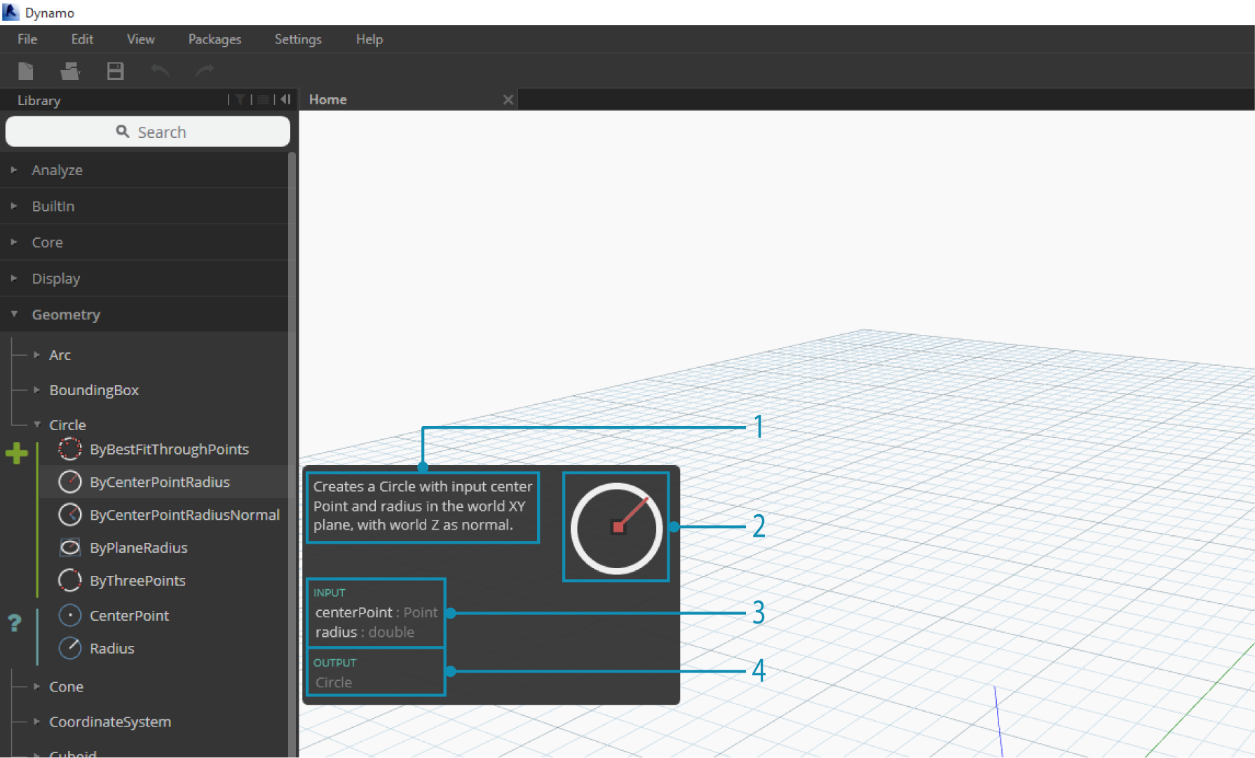 Node Pop Up Window